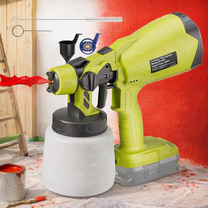 Cordless High Pressure Spray Gun Paint Sprayer | 50% OFF Till Stock Lasts