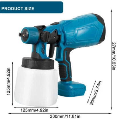 Cordless High Pressure Spray Gun Paint Sprayer | 50% OFF Till Stock Lasts