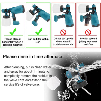 Cordless High Pressure Spray Gun Paint Sprayer | 50% OFF Till Stock Lasts