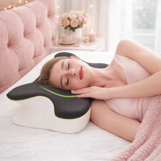 Ergonomic  Neck Pillow for Comfy Sleep  | 50% OFF Till Stock Lasts