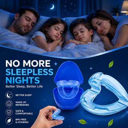 Anti Snoring Mouthpieces for Comfort Sleep  | 50% OFF Till Stock Lasts